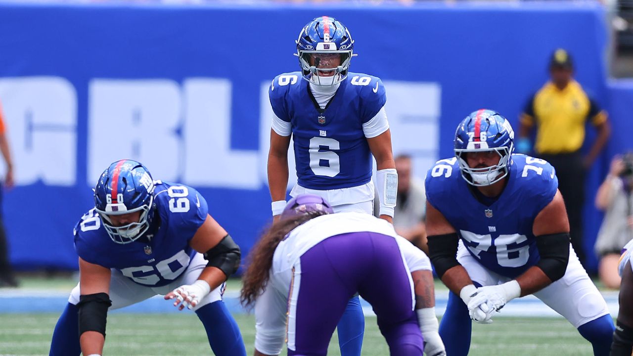 NFL-Highlights: Jaxson Dart sieht Sternchen! Giants-Star kassiert Mega-Hit