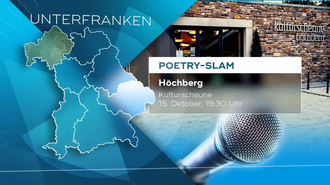Mein Bayern erleben - Freizeittipps: Poetry Slam bis Horrornacht