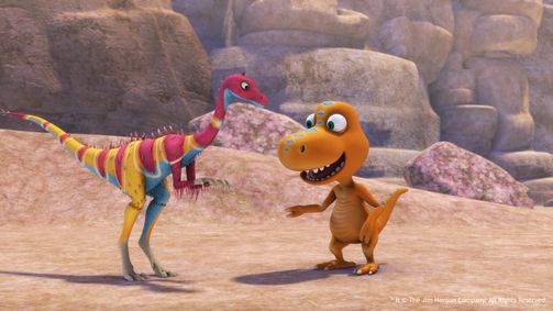 Dino-Zug Dino-Zug Folge 3: Das Schildkröten- und Theropoden-Rennen / Zu Besuch beim Chefkoch