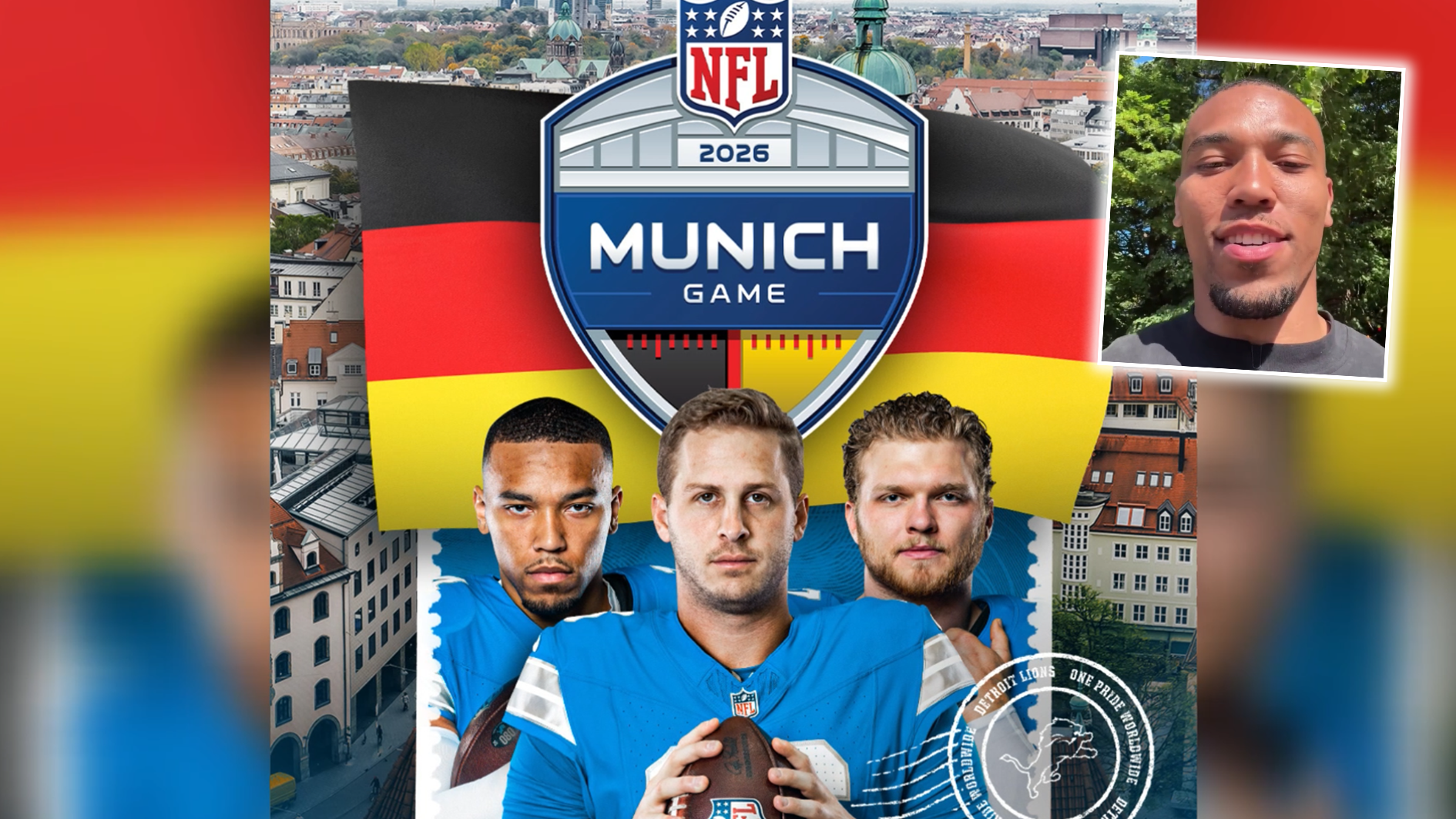NFL - Amon-Ra St. Brown schwärmt von München-Spiel: "Ein Traum wird wahr"