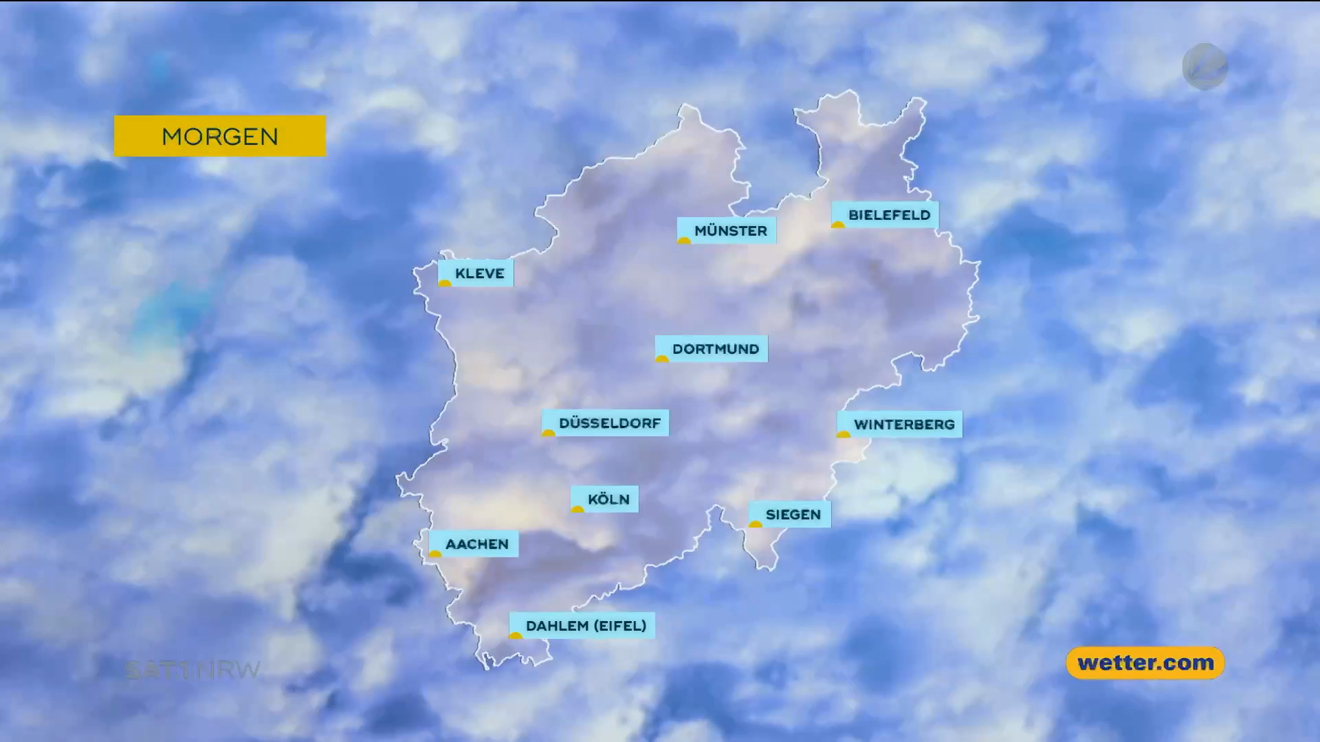 Die Wettervorhersage vom 14.10.2026