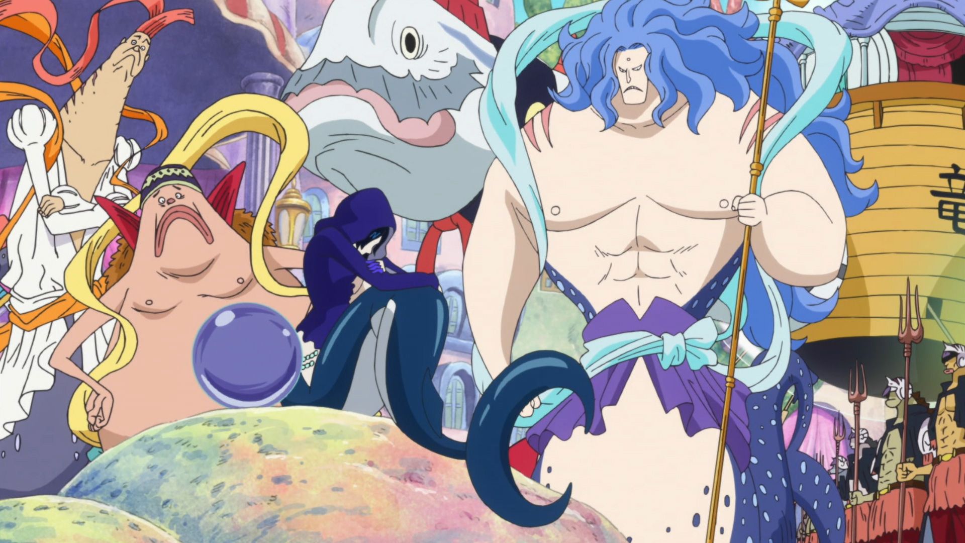 Der Ryugu Palast! Begleitet vom geretteten Hai