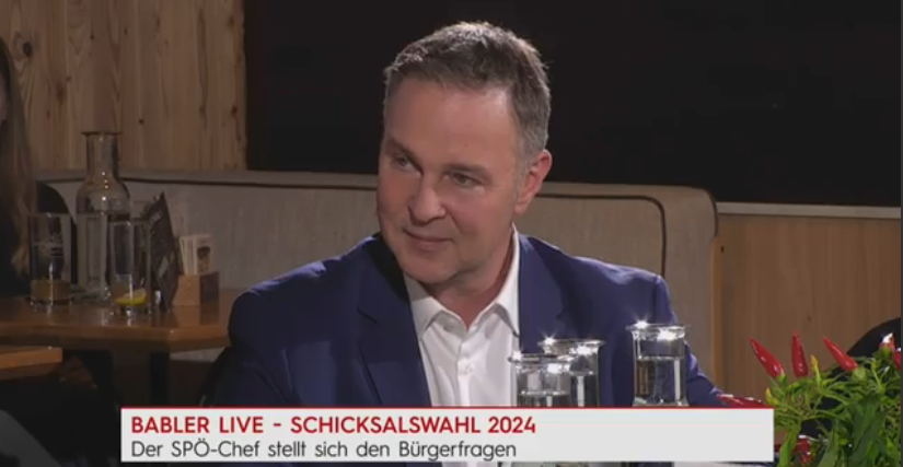 PULS 24 Bürgerforum Live - Andreas Babler