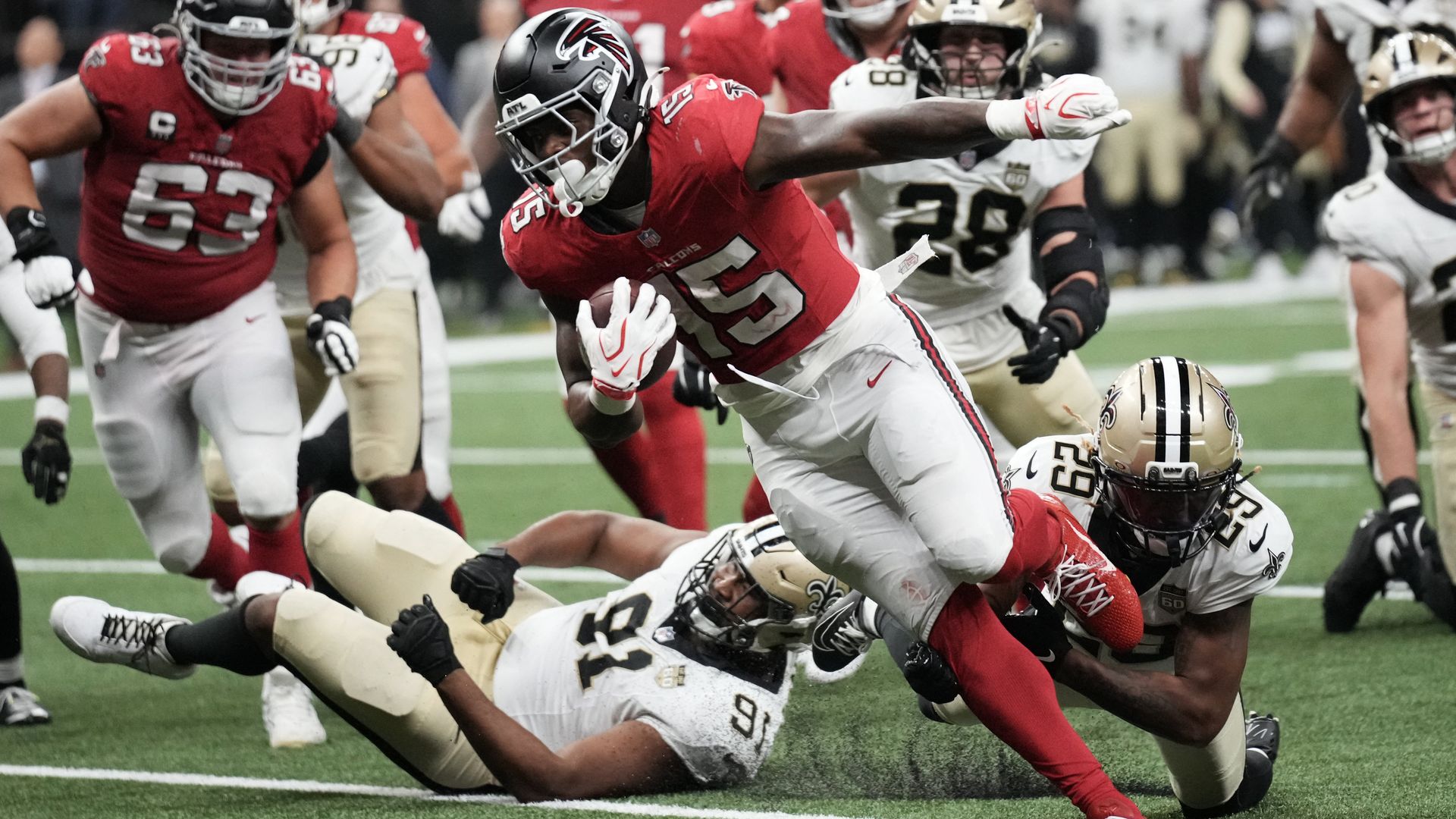 NFL-Highlights: Falcons at Saints