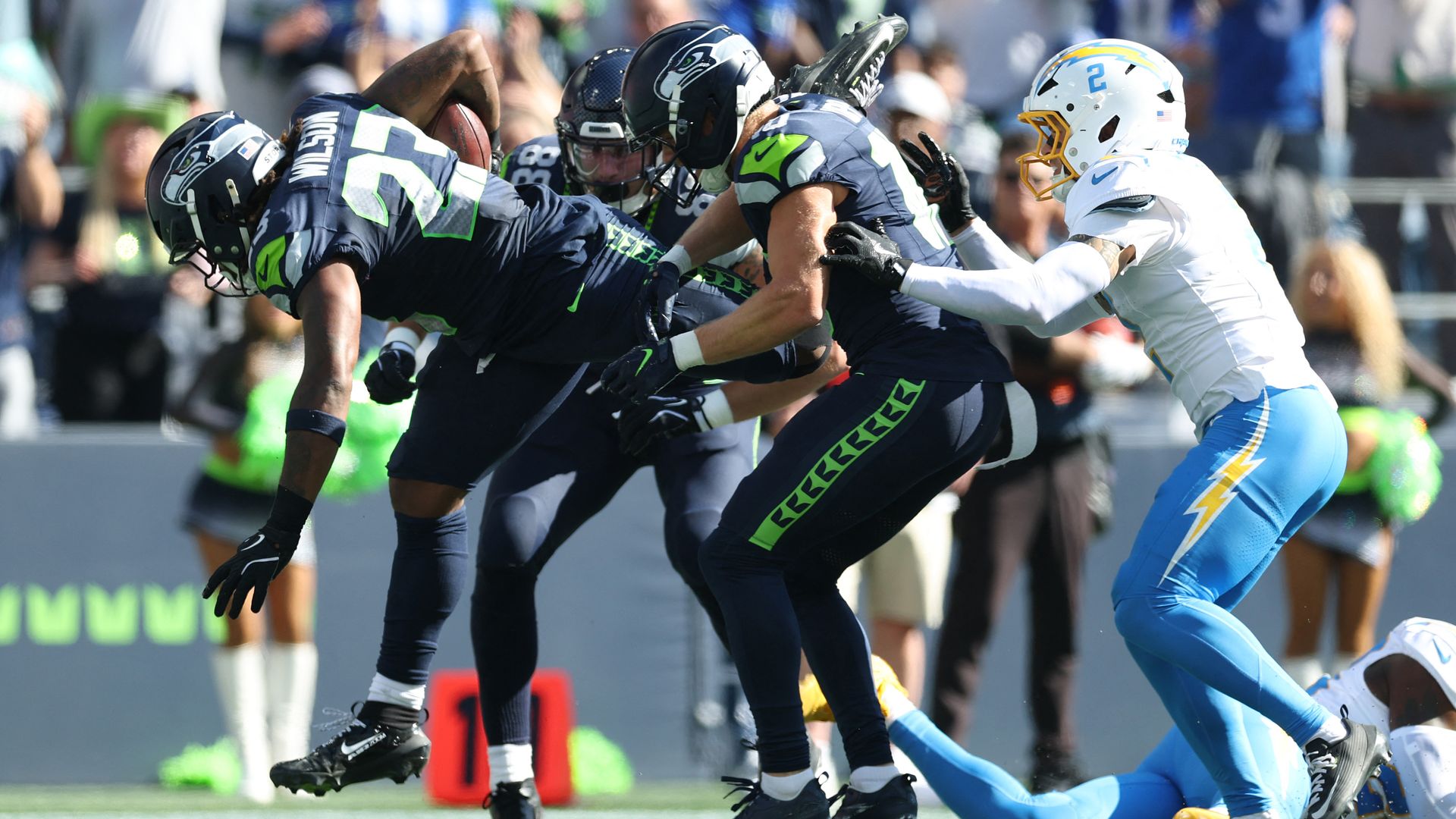 NFL-Highlights: Chargers at Seahawks