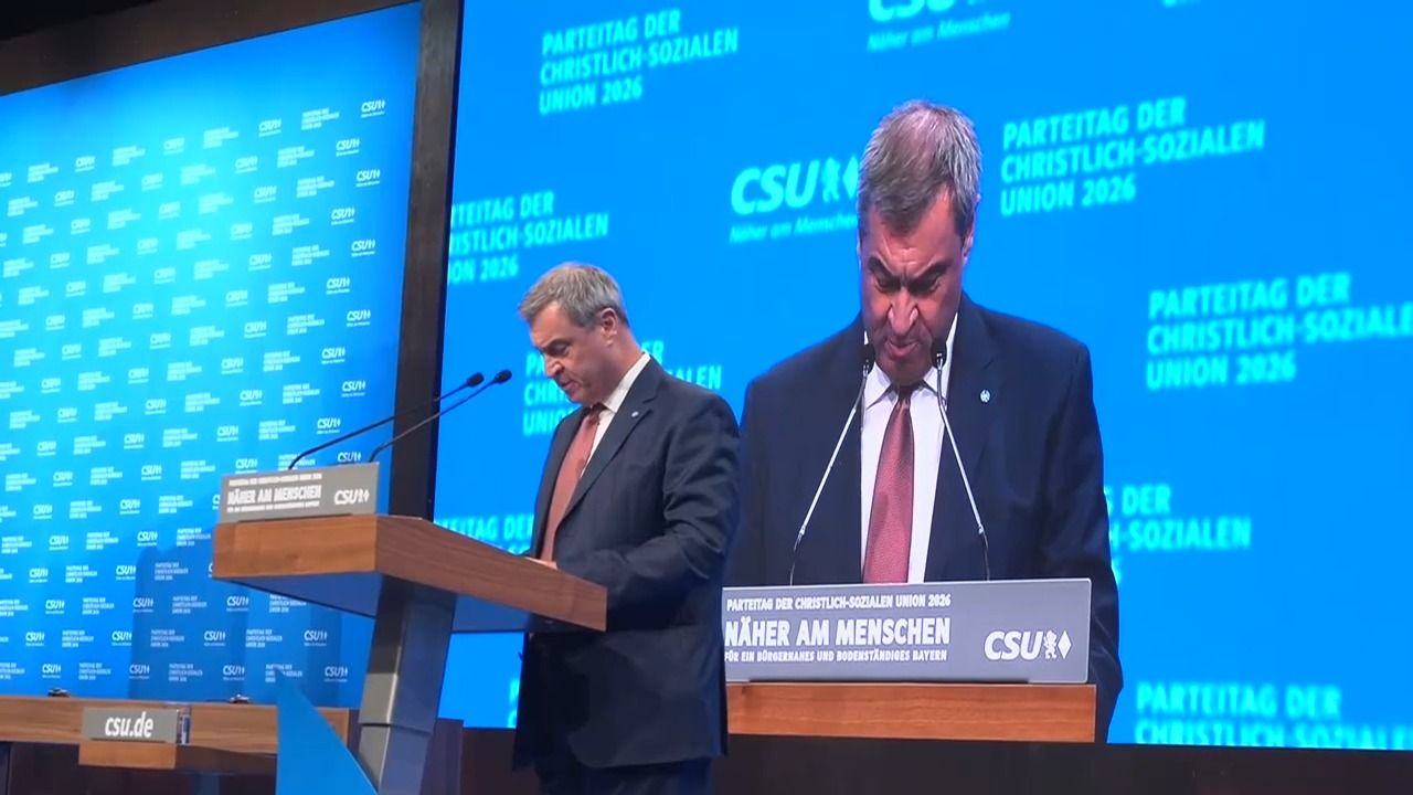 Söder beim CSU-Parteitag: Hinweise auf Aigners Kandidatur?