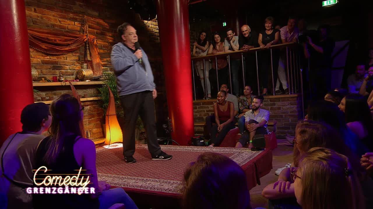 Don Clarkes Auftritt bei Comedy Grenzgänger