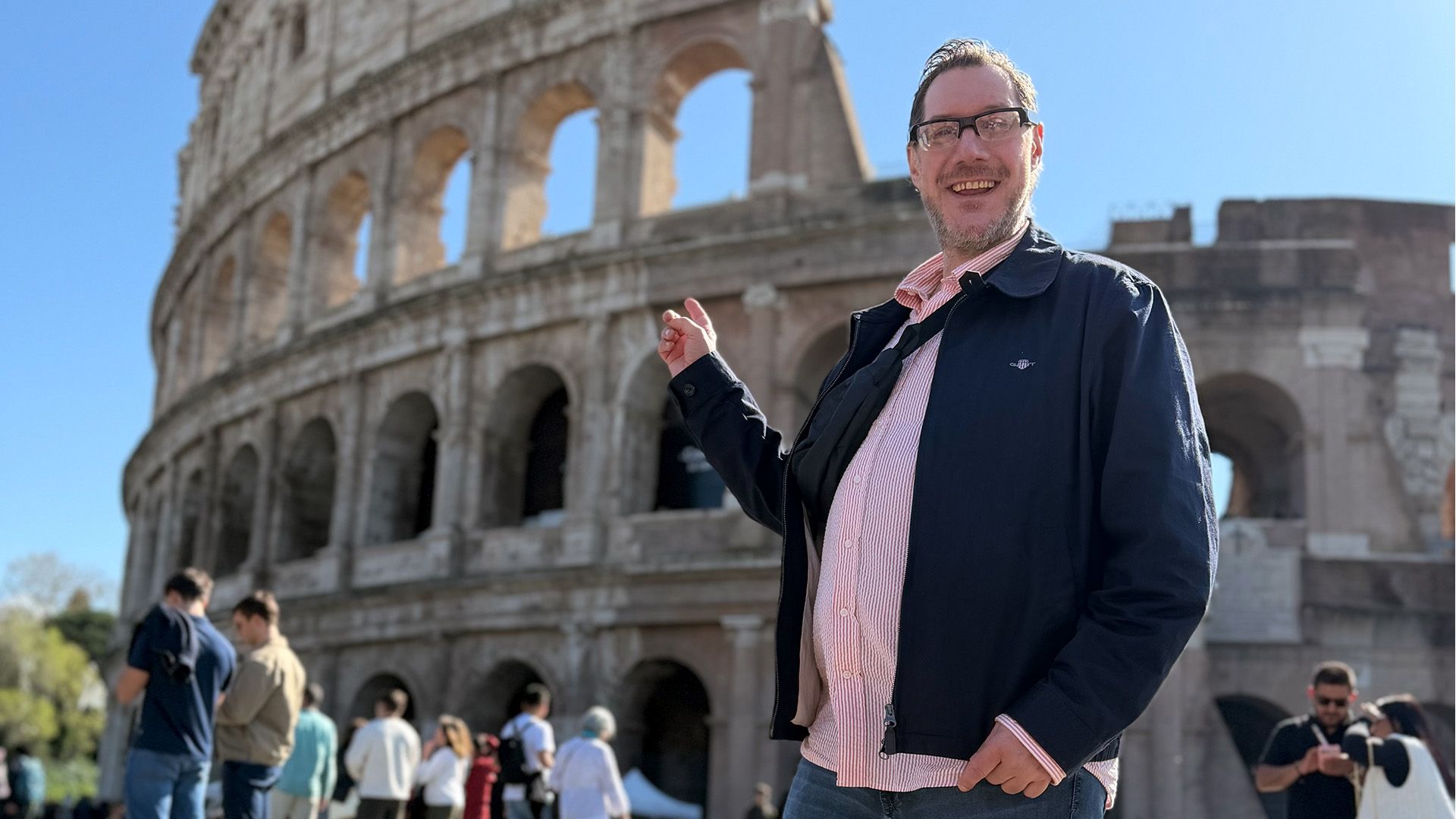 Themen u. a.: Foodtester Mirko Reeh auf Carbonara-Tour in Rom