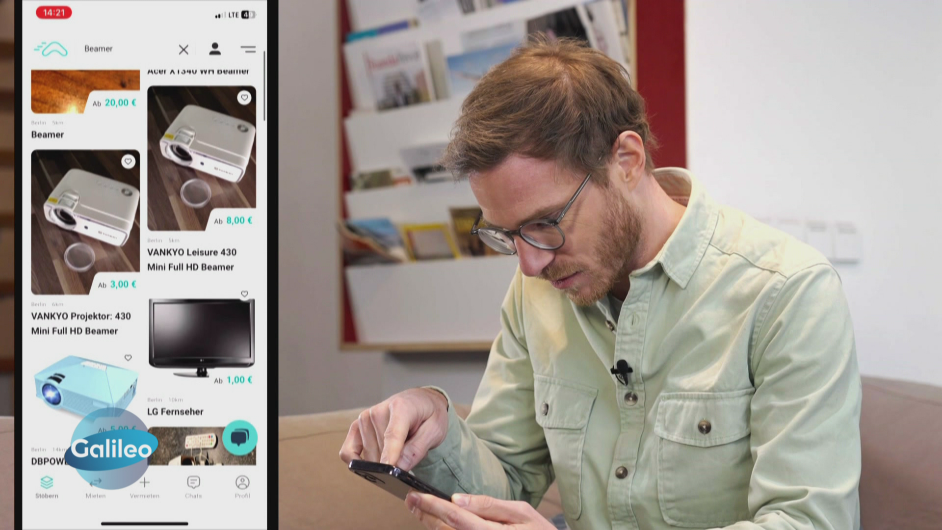 Mieten und leihen statt kaufen: Verleih-Apps im Test