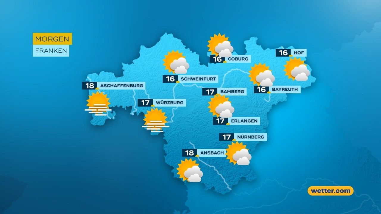 Das Bayern-Wetter vom 14.10.2026: Regen in Sicht?