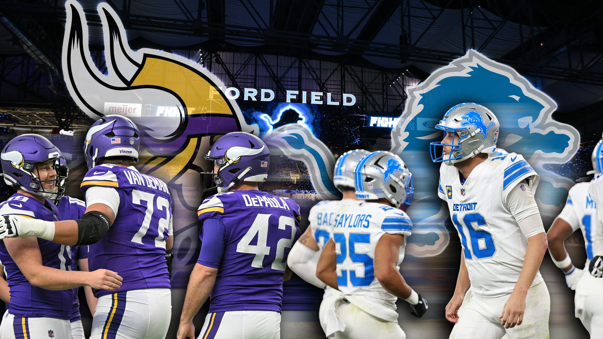 NFL-Preview: Können die Lions den Vikings-Run stoppen?