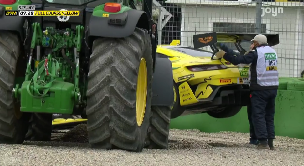 Pannenservice: Traktor-Chaos bei DTM