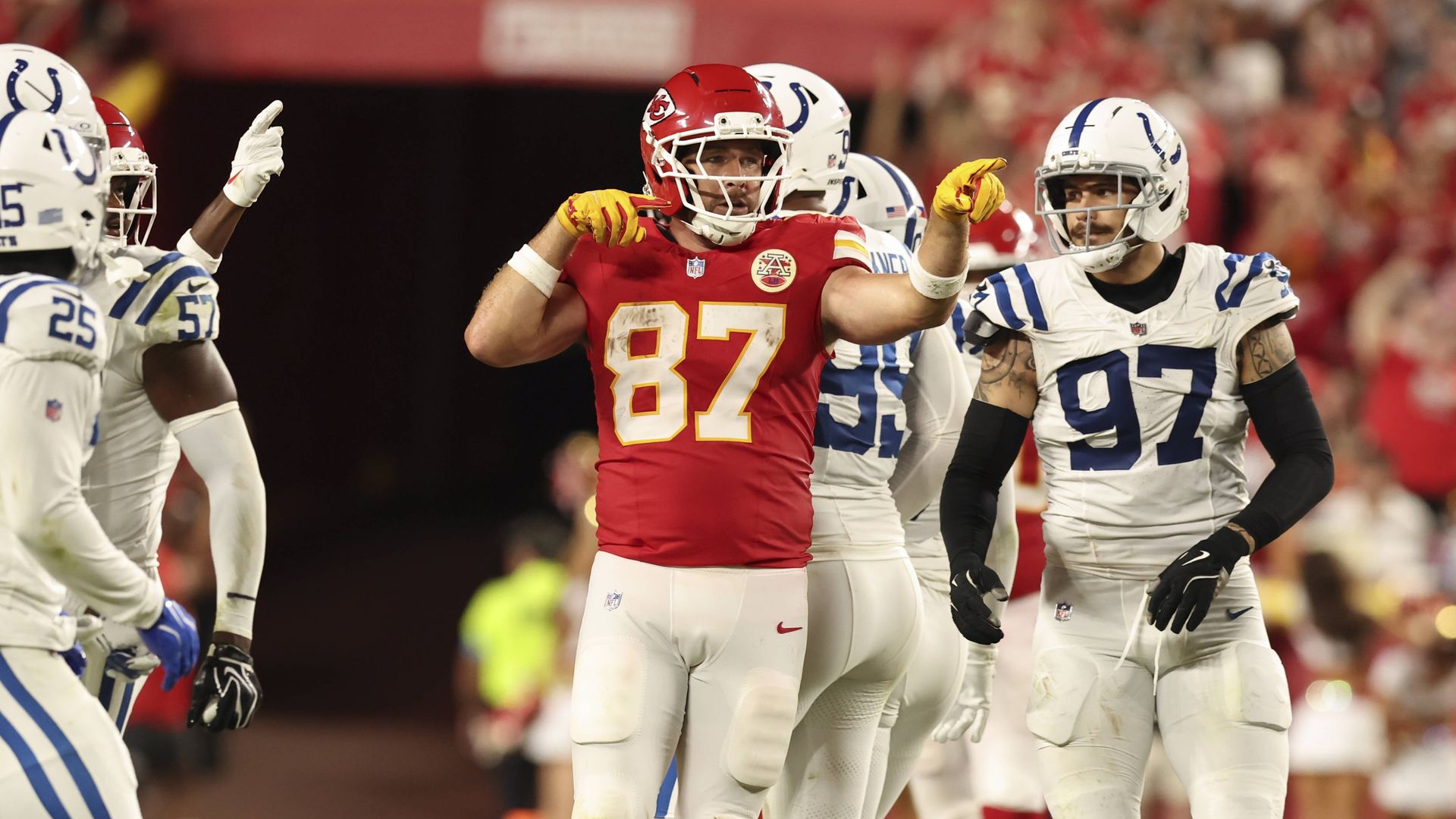 NFL - 101 Yards! Kelce dreht gegen Colts auf