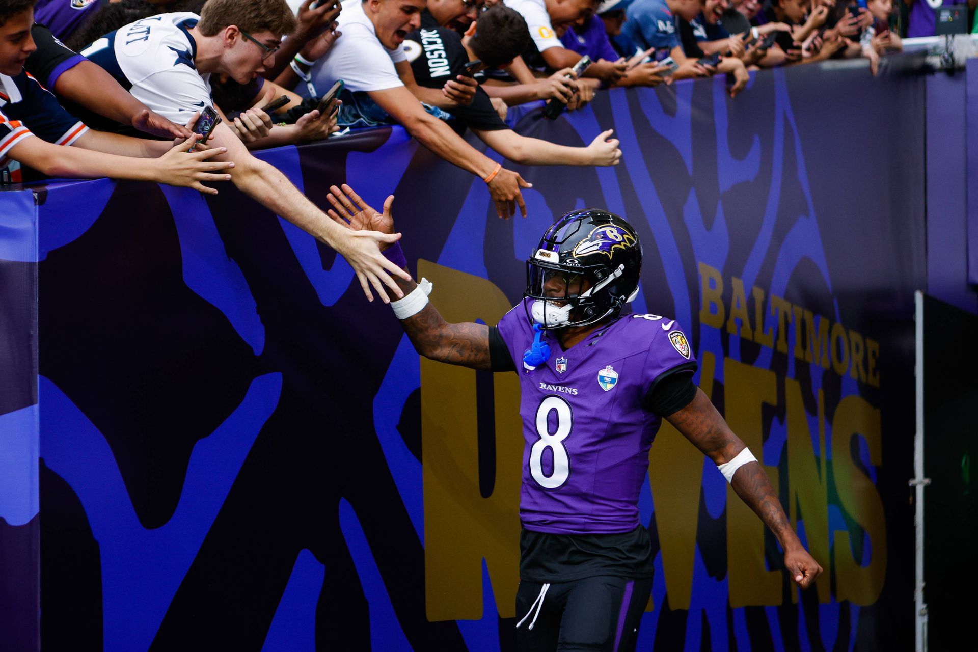 NFL: Lamar Jackson mit Comeback gegen die Buffalo Bills