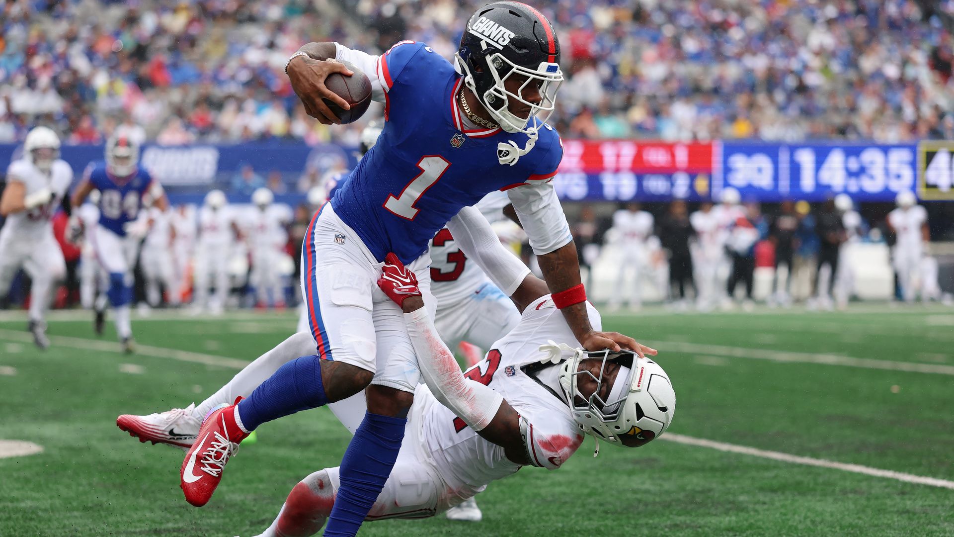 NFL-Highlights: Cardinals at Giants