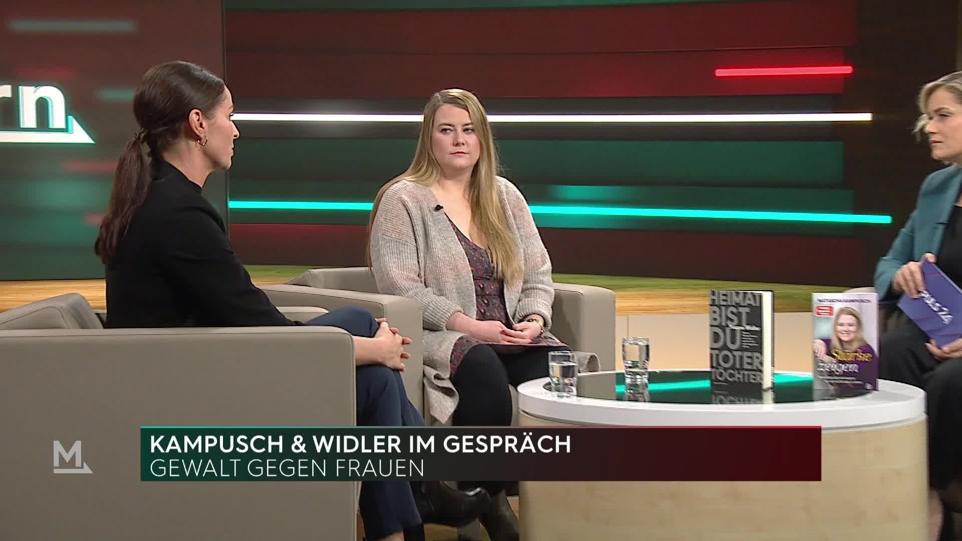 Natascha Kampusch und Yvonne Widler im Interview bei Milborn