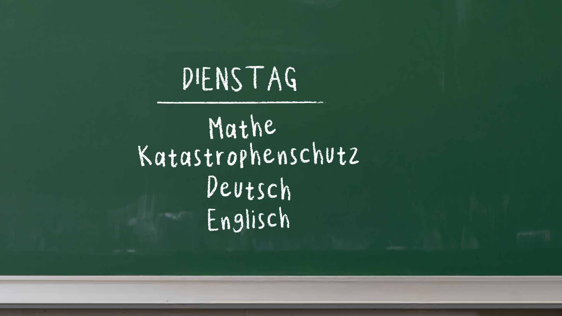 Bald Katastrophenschutz auf dem Stundenplan?