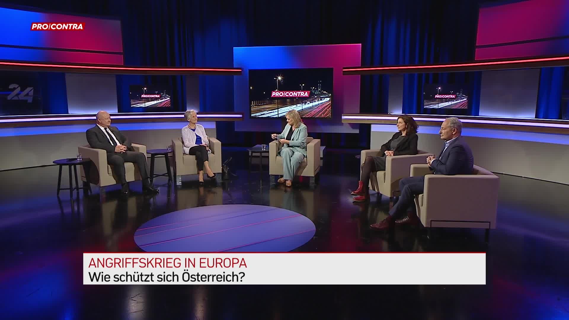 Pro und Contra: Angriffskrieg in Europa – Wie schützt sich Österreich?