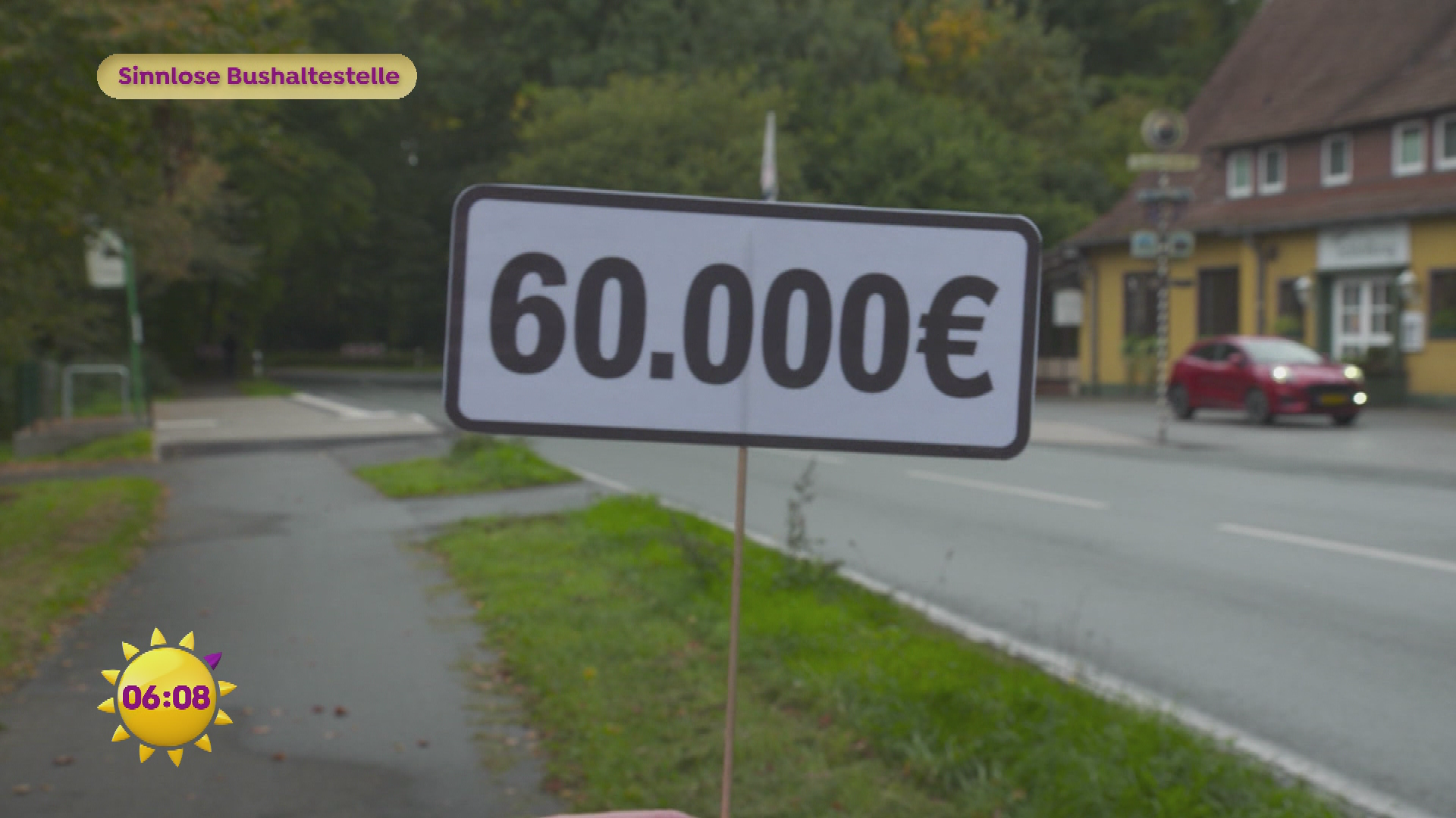 Deutschlands sinnloseste Bushaltestelle