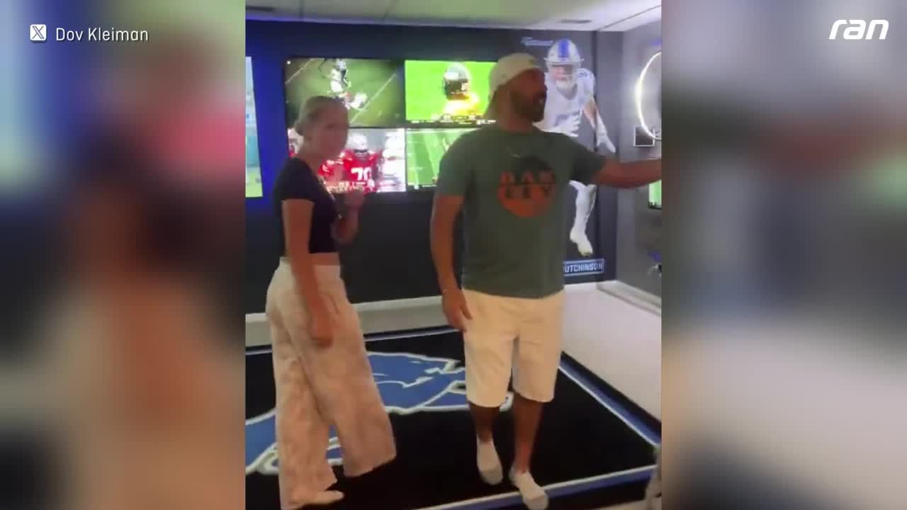NFL: Lions-Freak zeigt seinen verrückten Fan-Keller
