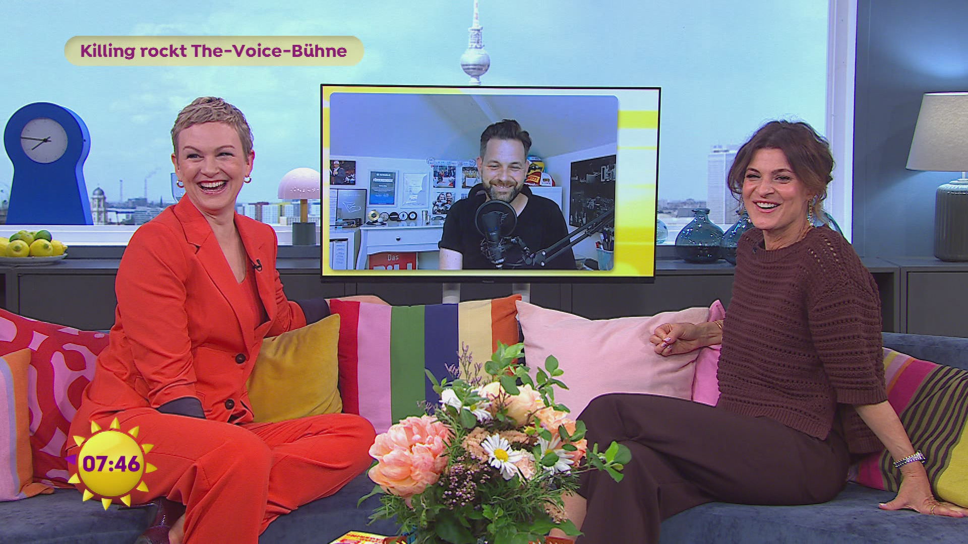Killing rockt "The Voice of Germany"-Bühne