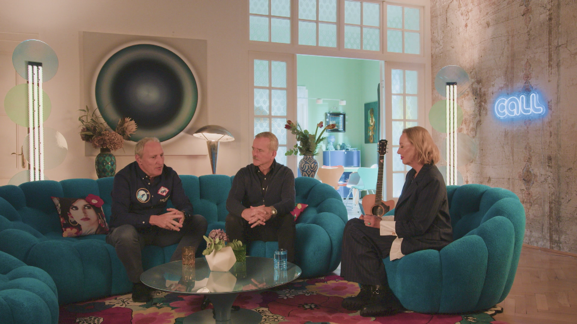 Chris Hadfield und Franz Viehböck im Talk