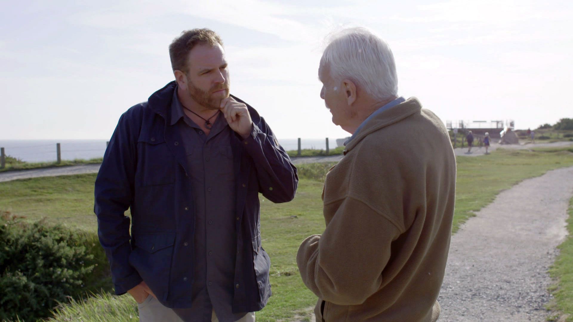 Der Weltkriegsbunker in der Normandie