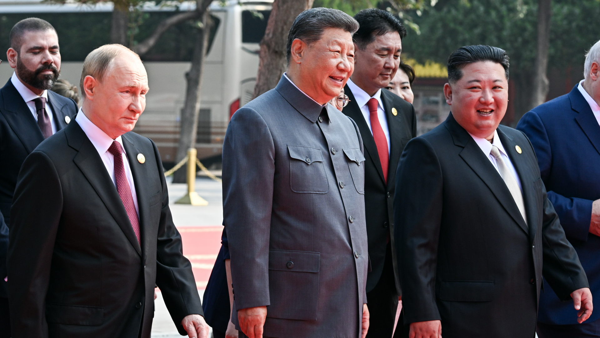 Militärparade in China mit Putin und Kim
