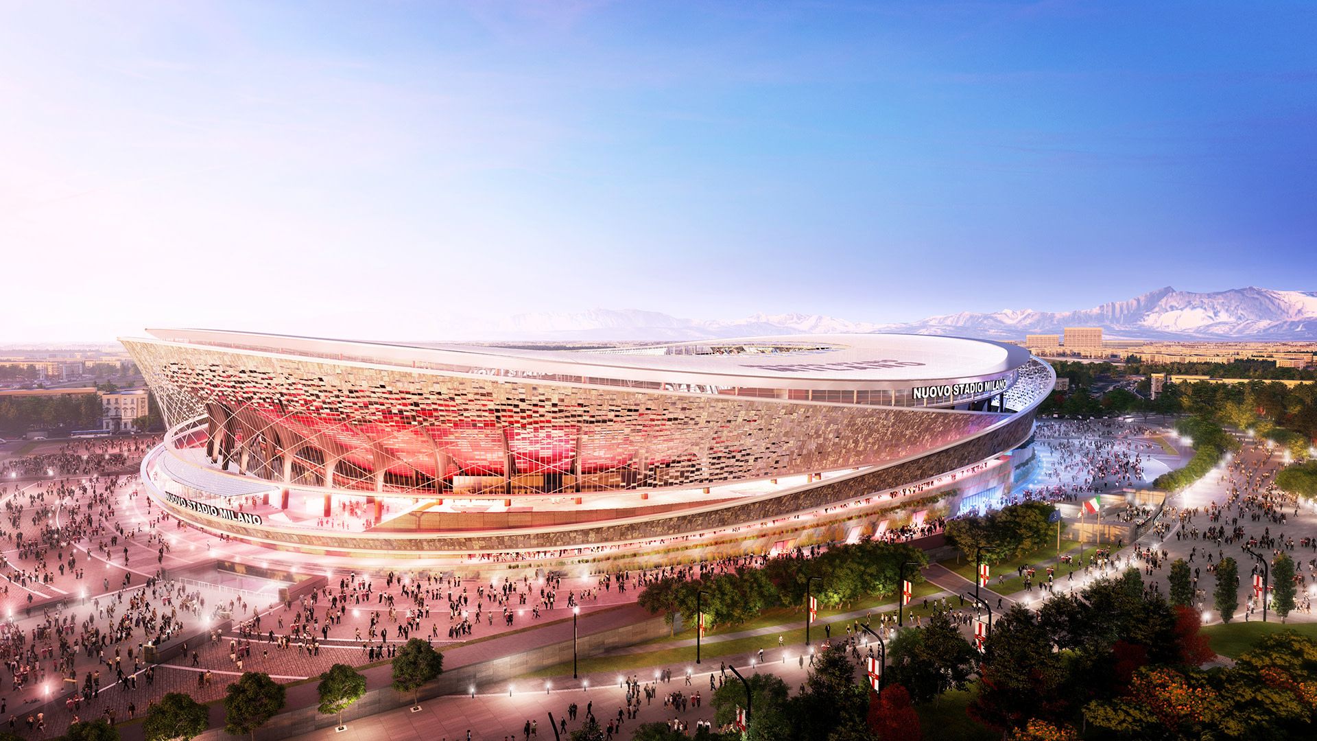 Kleiner als San Siro - so soll Mailands neues Stadion aussehen