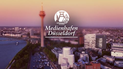 Sat.1 NRW - Abendzauber in NRW: Die schönsten Sonnenuntergänge Sat.1 NRW - Abendzauber in NRW: Die schönsten Sonnenuntergänge - Staffel 2025 Folge 1: Skyline am Medienhafen - Design, Wasser, Glanz: Düsseldorf leuchtet magisch