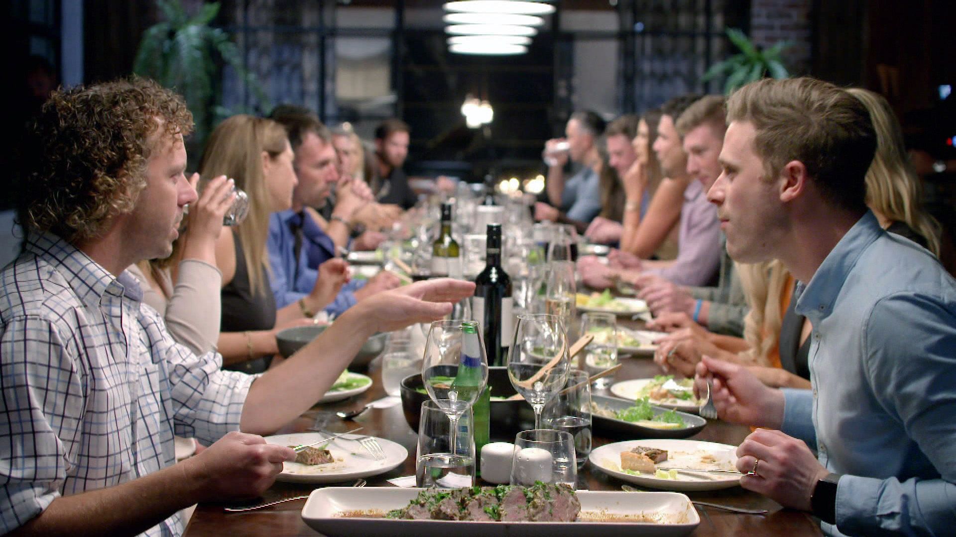 Die erste Dinner-Party