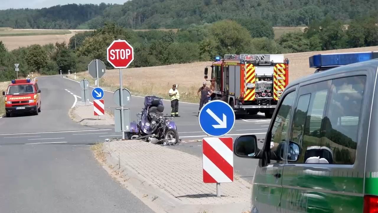 Tödlicher Trike-Unfall: 70-Jähriger stirbt bei Burgpreppach