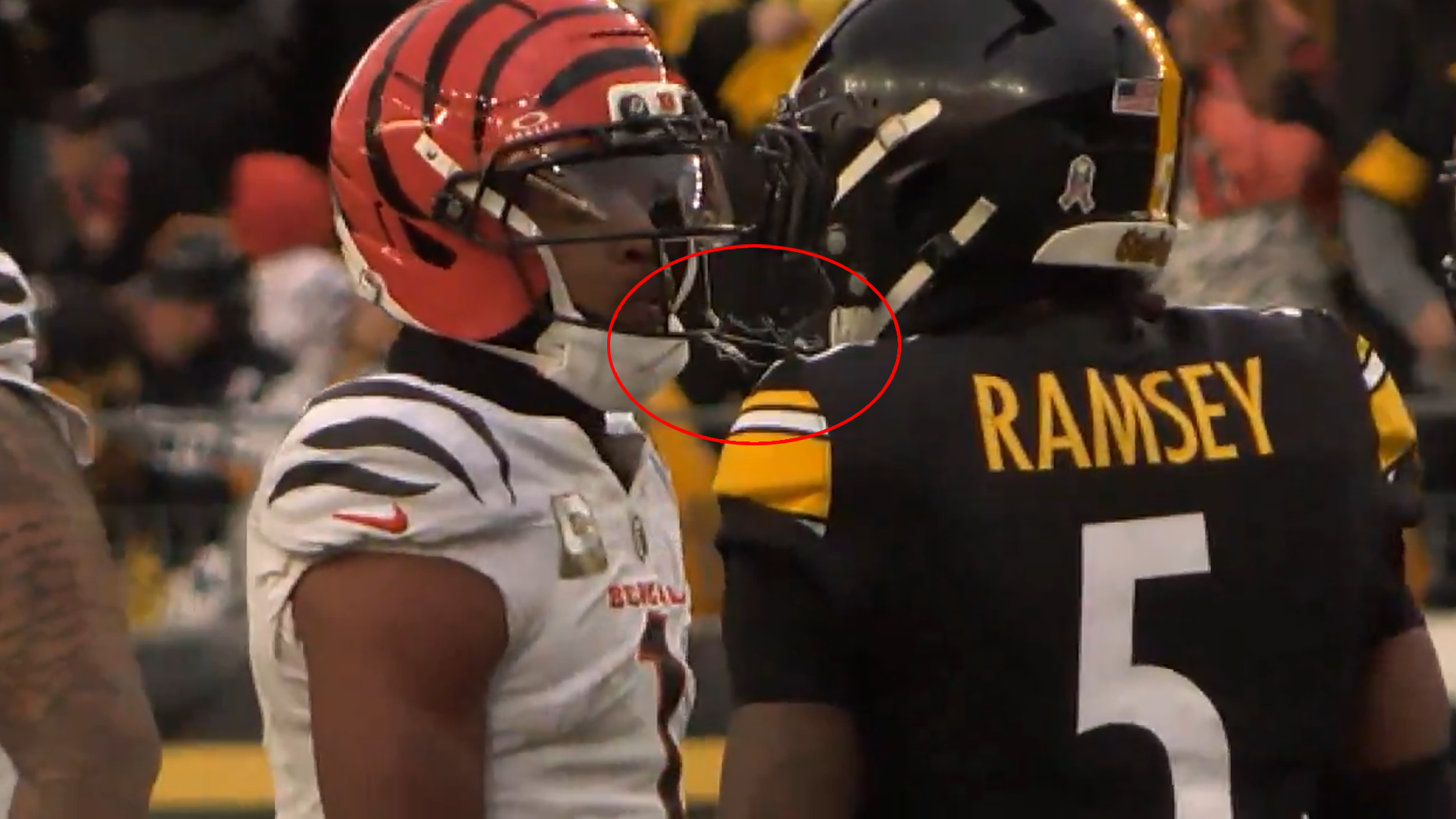 NFL: Ja'Marr Chase sorgt für Aufregung! Bilder zeigen Spuckattacke