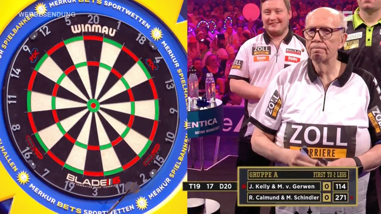 Promi-Darts-WM: Viel Applaus, null Treffer! Calli kassiert "No Score"