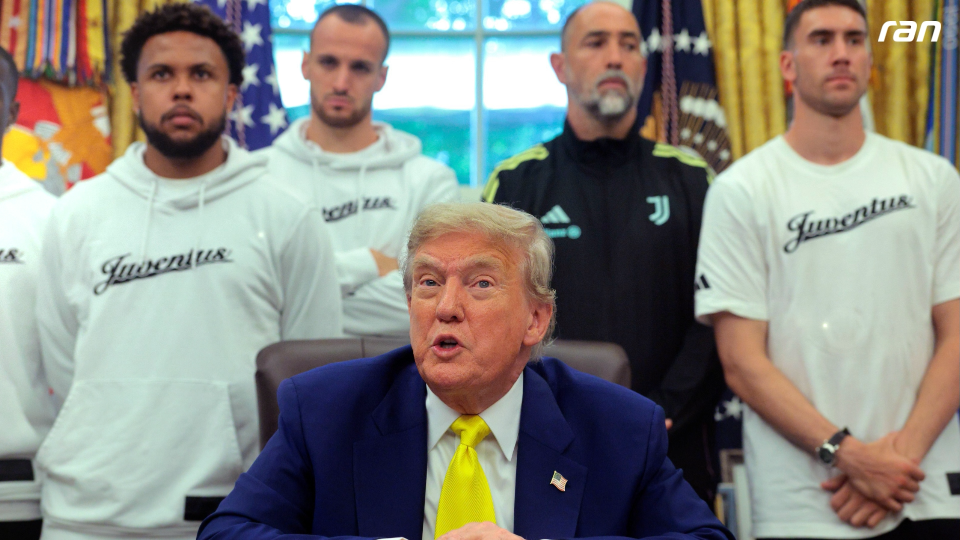 Klub-WM: Trump sorgt für weirde Situation bei Juve-Besuch