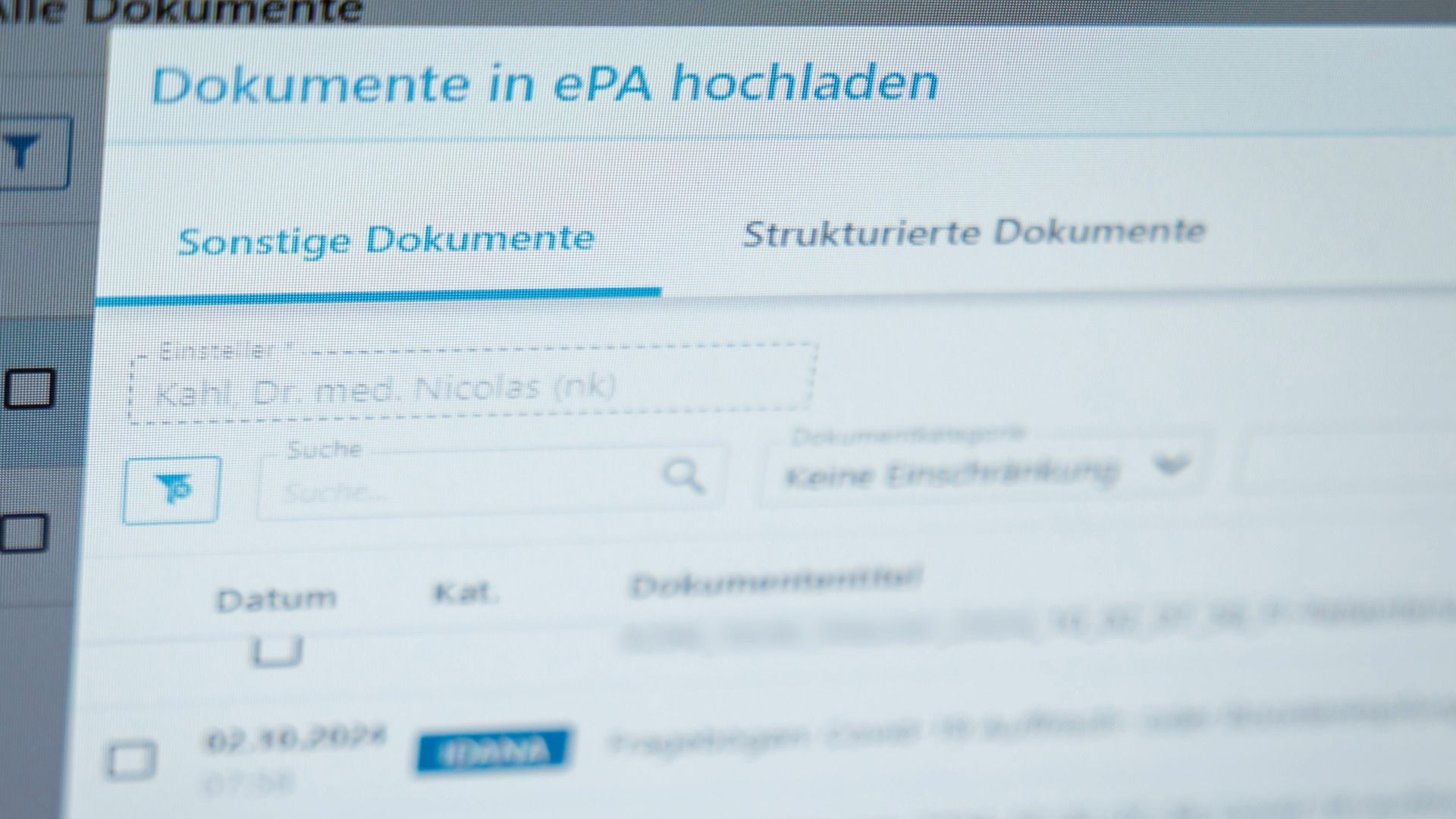 Elektronische Patientenakte ab heute Pflicht