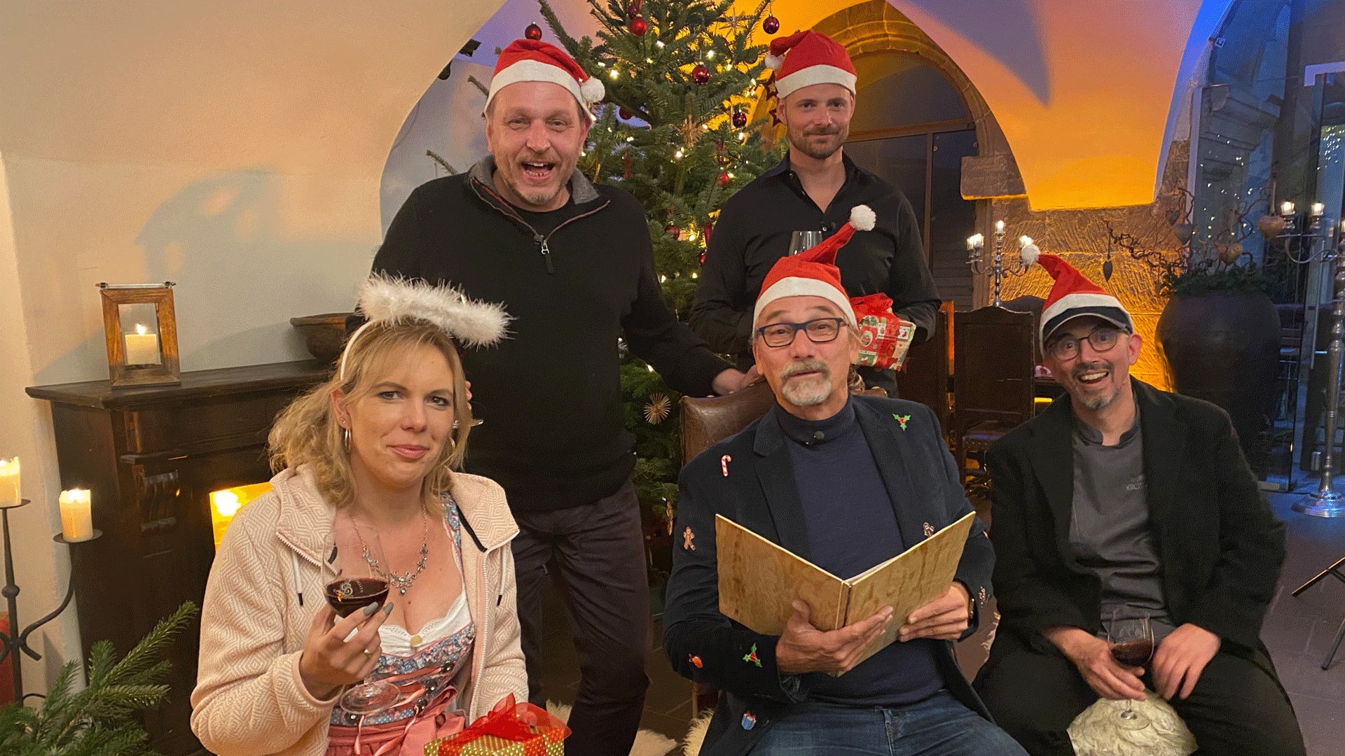 Es weihnachtet sehr im Restaurant "Zum Spießgesellen"