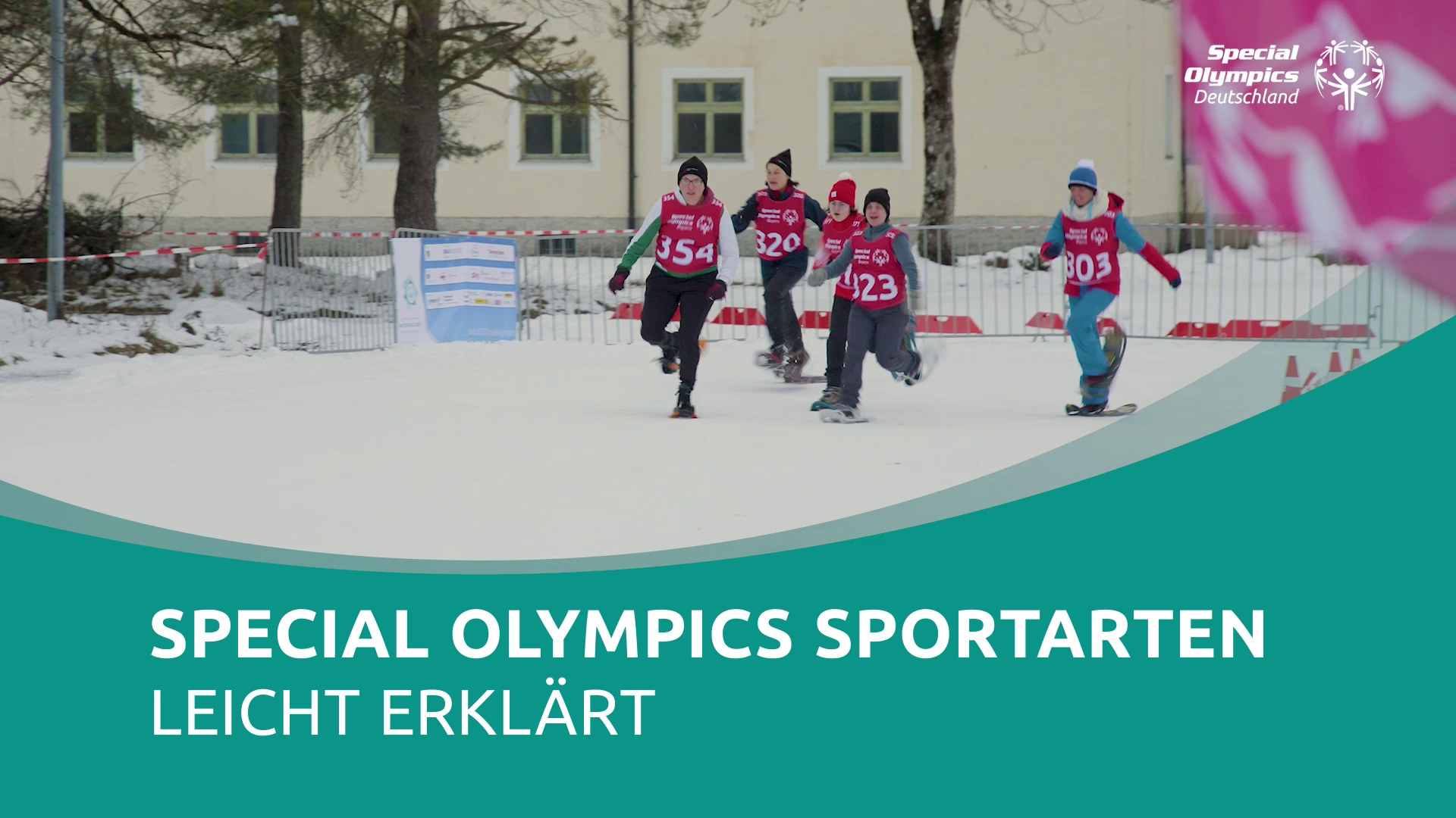 Leichte Sprache: Schneeschuhlauf