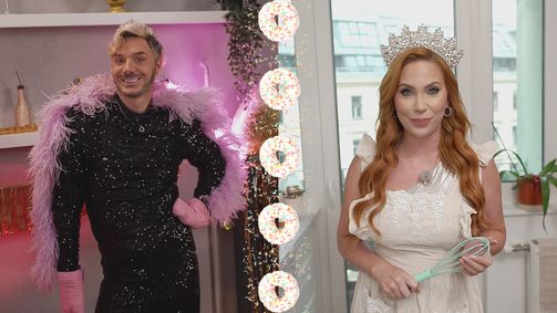 Kuchen oder Chaos - Das Backbattle der Reality-Stars Kuchen oder Chaos - Das Backbattle der Reality-Stars Folge 3: Glamouröses Backbattle des Reality-Adels?: Sam Dylan gegen Tara Tabitha