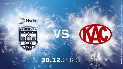 ICE Hockey League Sport - IceHL: Ice Hockey League - Season 2023/24 Folge 364: Highlights ICE Hockey League: Fehérvár vs. KAC