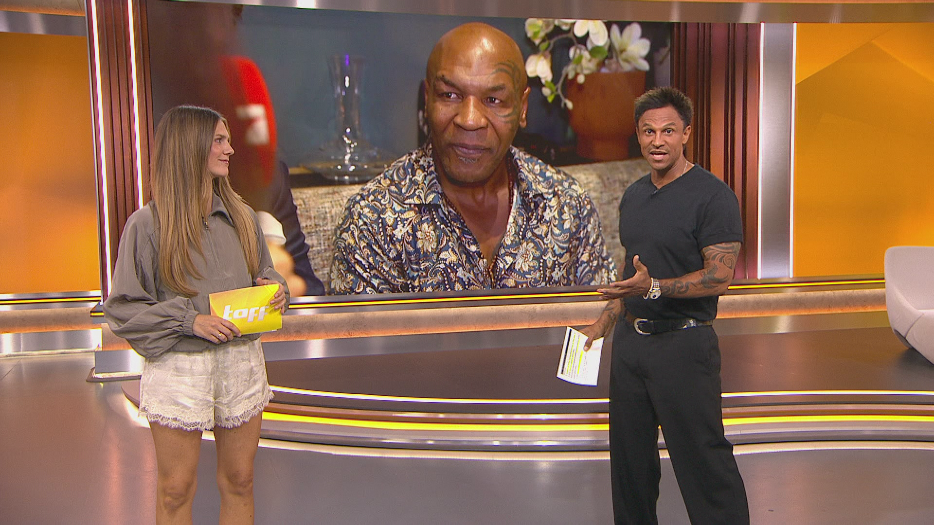 Mike Tyson auf der weltgrößten Cannabis-Messe