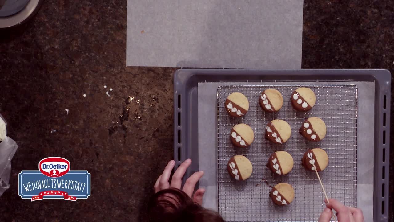 Dr. Oetker Weihnachtswerkstatt: Schoko-Marzipantaler