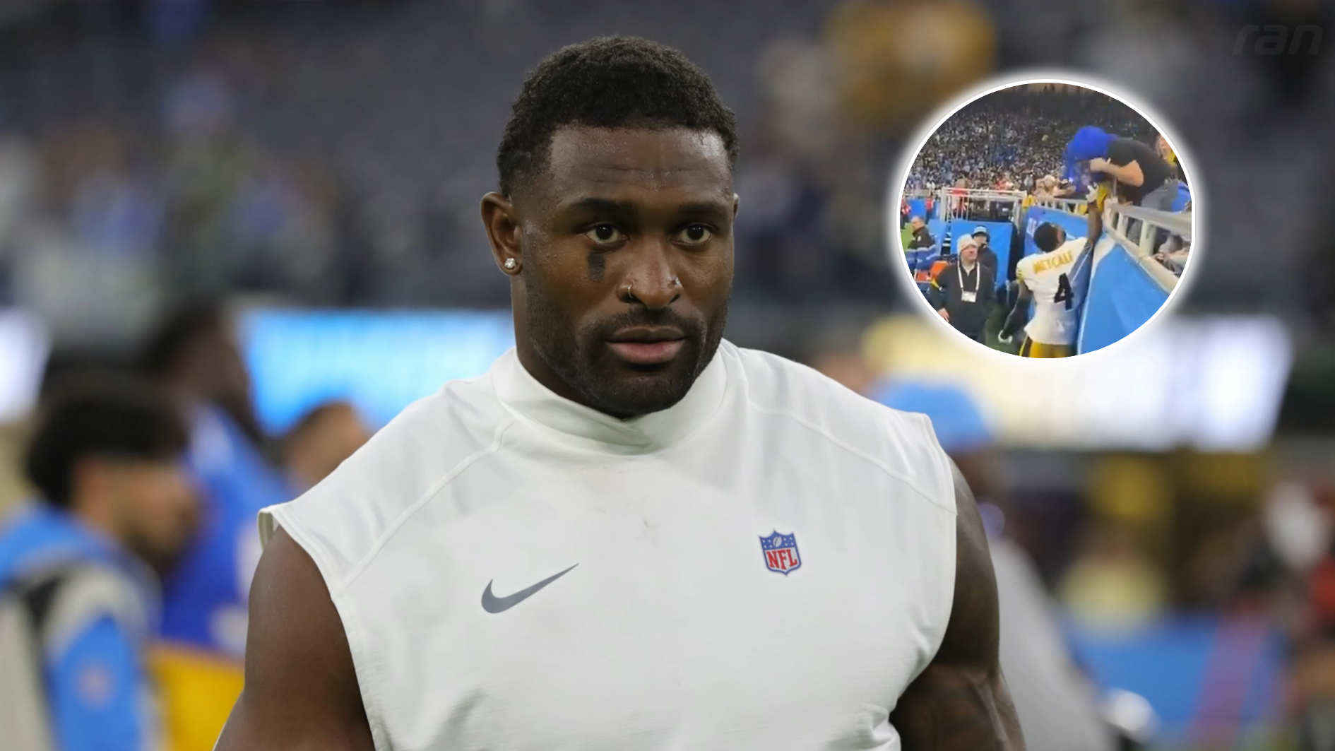 NFL: D.K. Metcalf schlägt Lions-Fan ins Gesicht