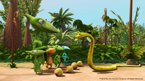 Dino-Zug Dino-Zug Folge 4: Zu Besuch bei der Riesenschlange / Tiny liebt Blumen