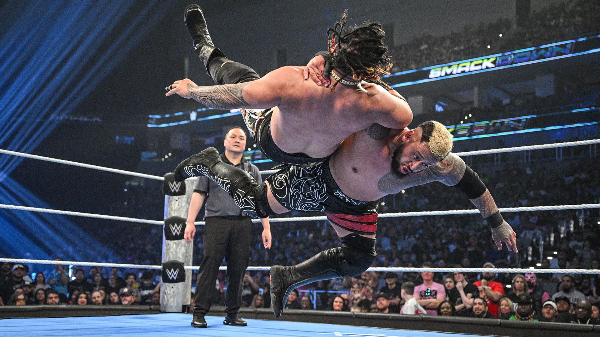 Beeindruckendes Match zwischen Jacob Fatu und  Solo Sikoa