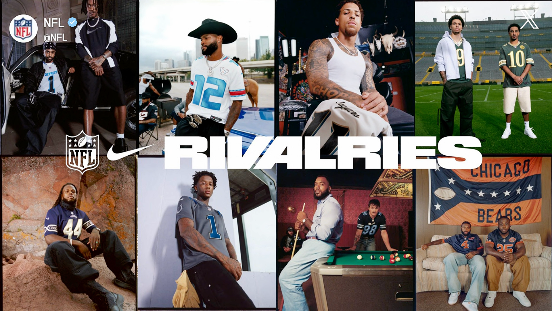 NFL: Welches Team hat die besten Rivalries-Trikots?