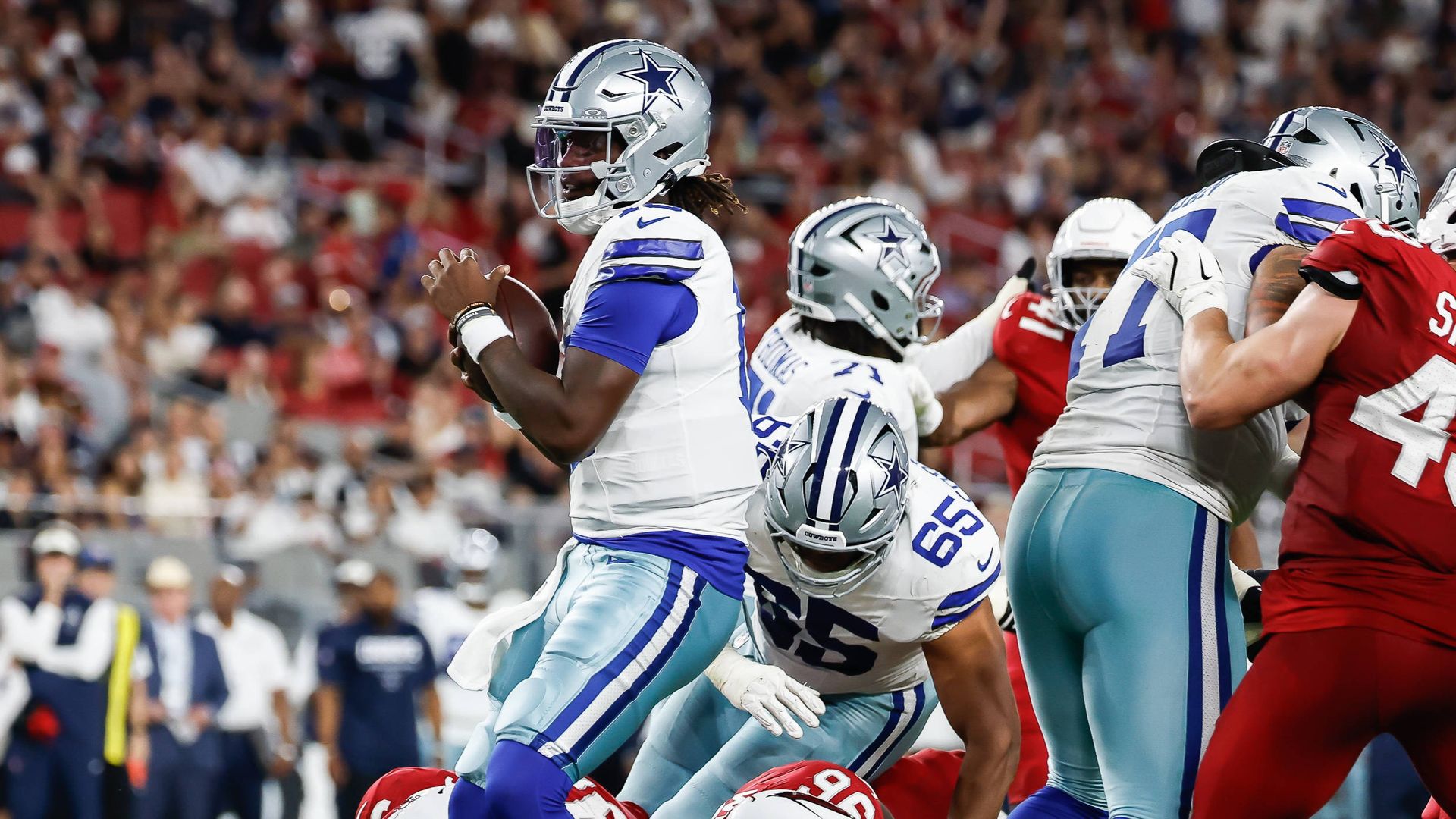 NFL: Drei Touchdowns – Milton empfiehlt sich als Quarterback-Reserve