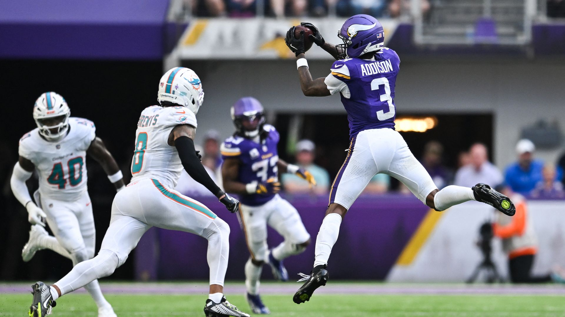 NFL-Highlights: Dolphins at Vikings