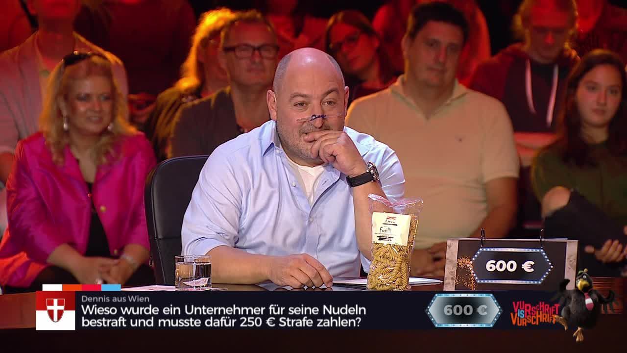 Nudel-Verkauf: 250 Euro Strafe?