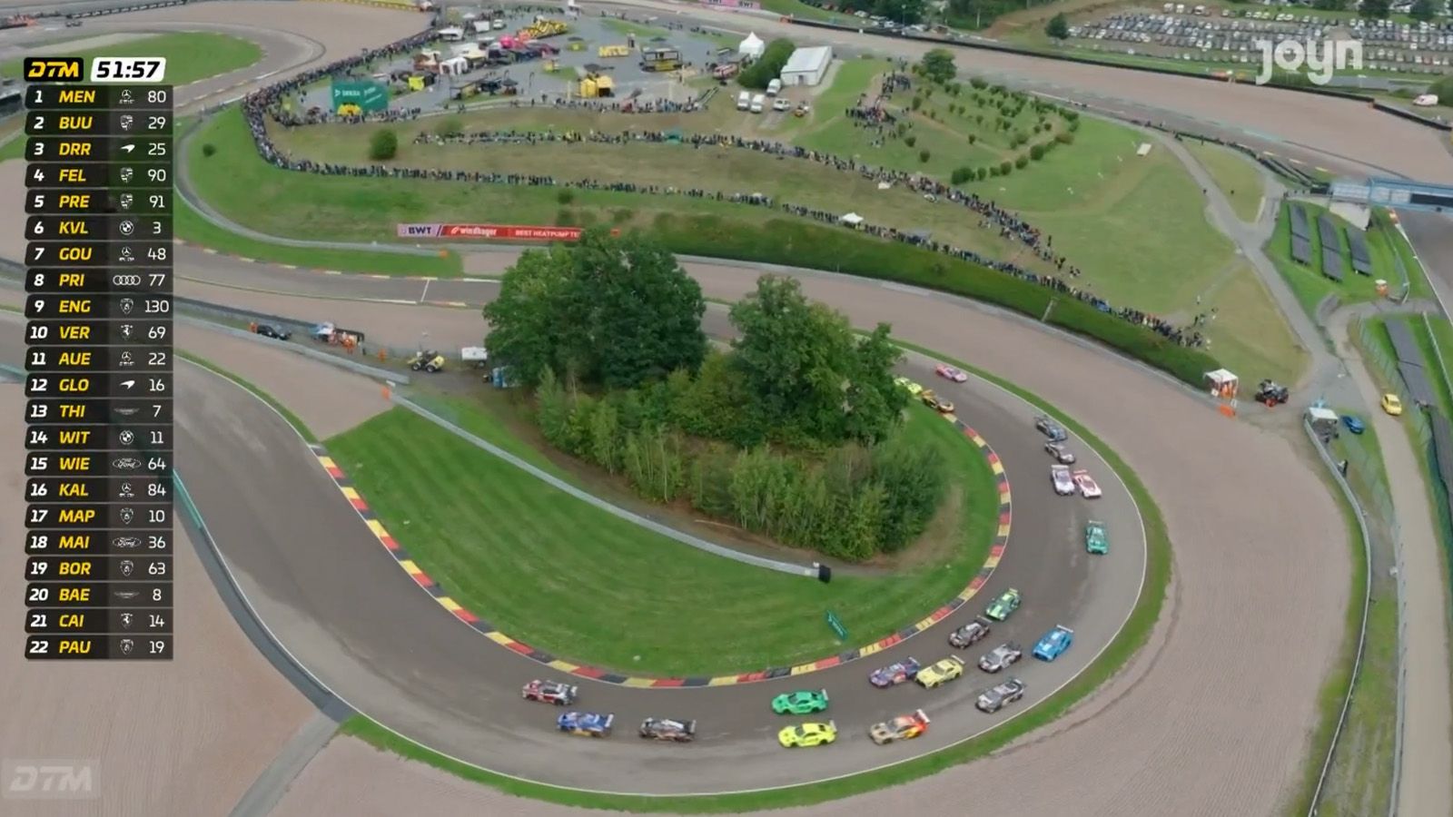 DTM – HIGHLIGHTS: Regenreifen oder Slicks? Youngster lässt alle Staub schlucken